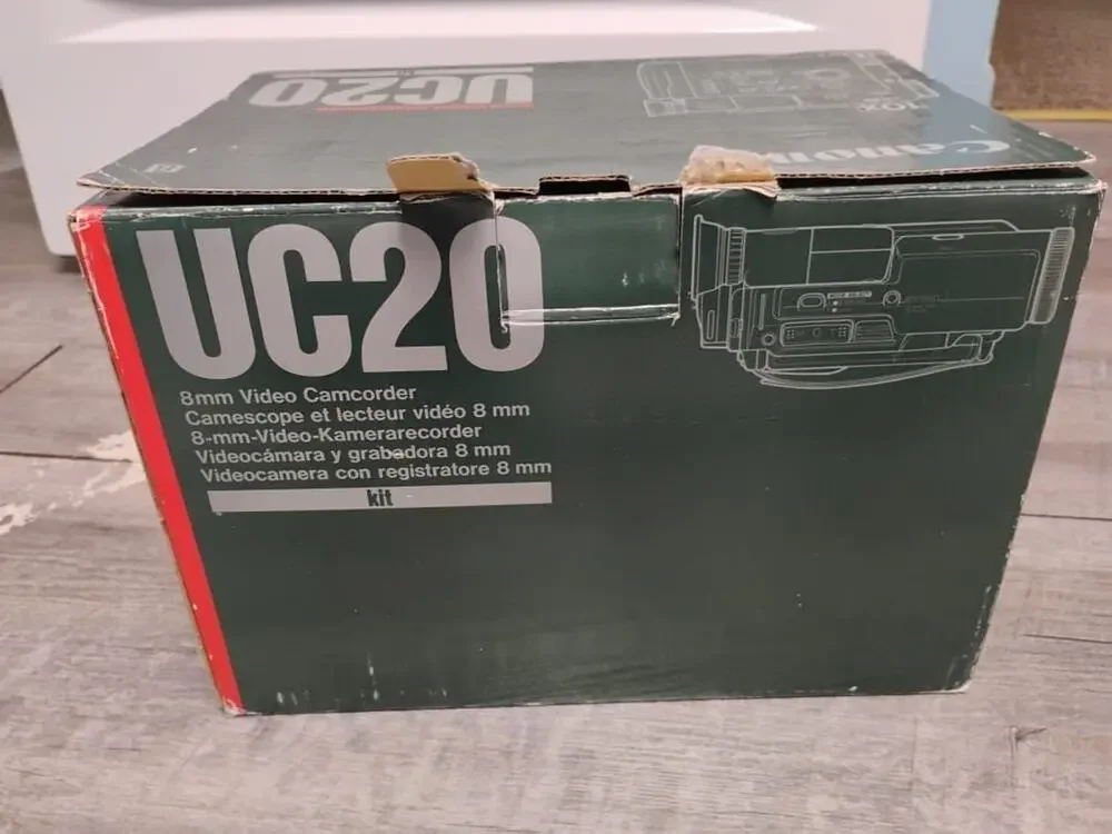 Canon Super-Macro AF 1:1.8 Video Camcorder Zoom Lens In Original Box Untested